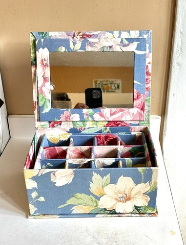 Floral fabric covered - floral,