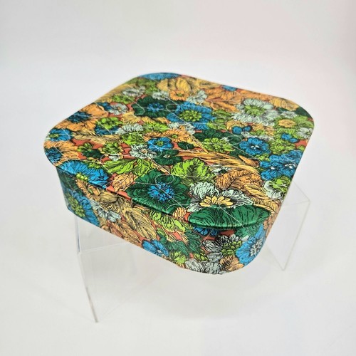 Vintage floral print quilted - print,